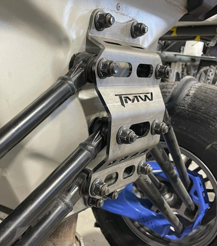TMW 2022 X3 Rear Radius Rod Gusset Plate