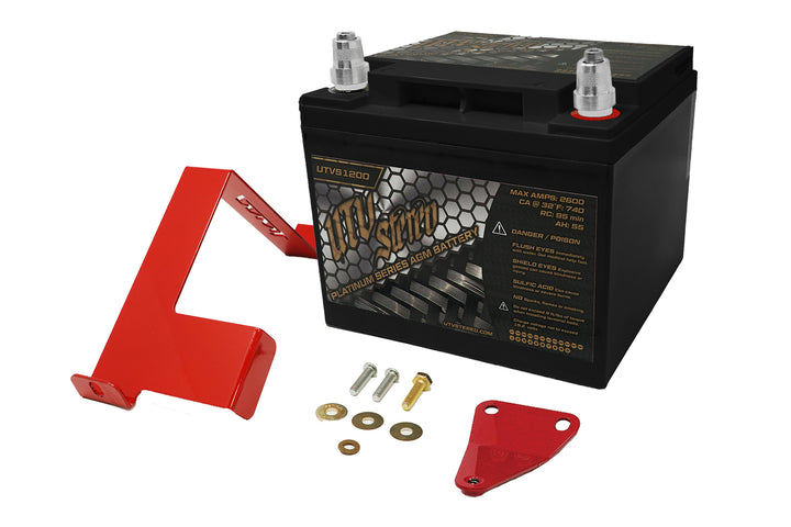 UTV STEREO CAN-AM X3 BIG BATTERY KIT
