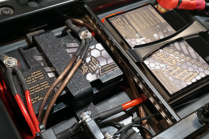 UTV STEREO POLARIS RZR 2ND BATTERY KIT